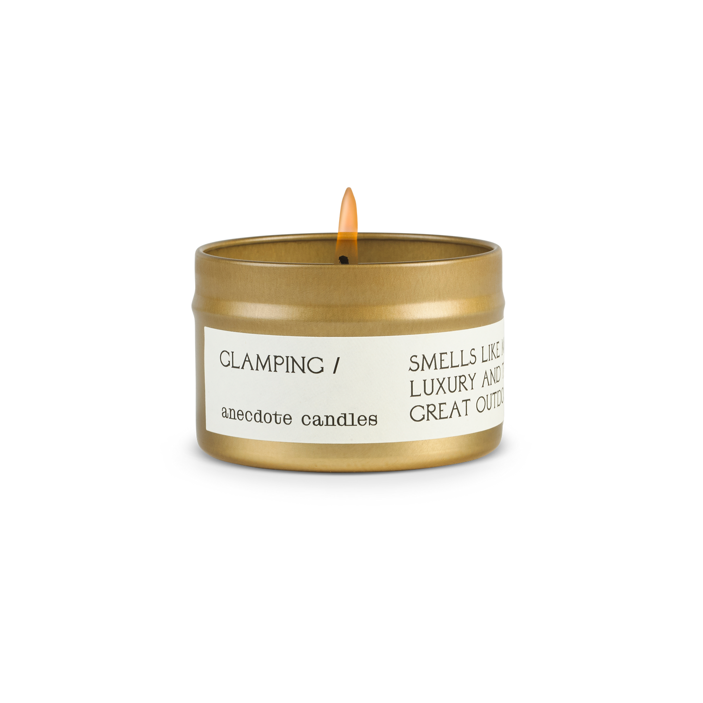 Glamping (Teakwood & Leather) Candle: 7.8 oz Glass Jar