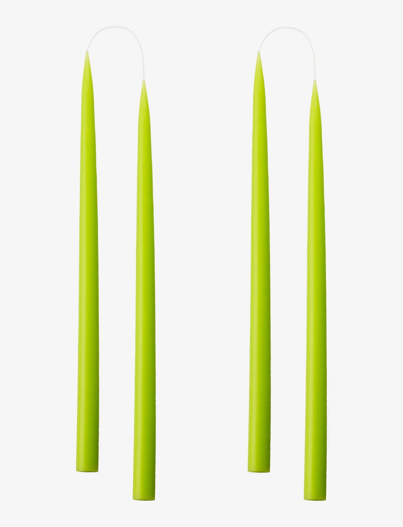 Lime Danish Taper Candle | 12 Pack: 10" Taper