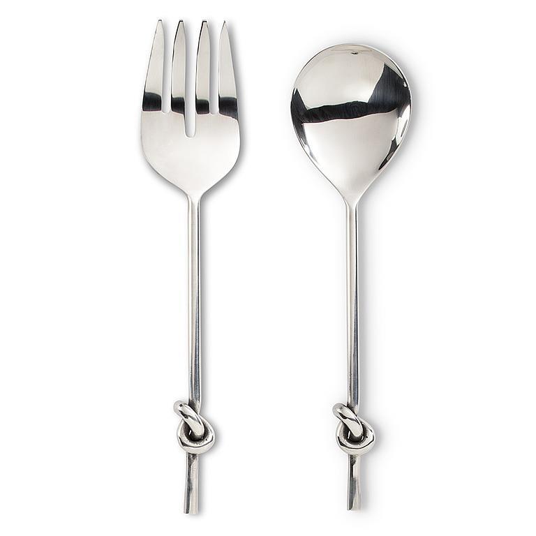 Knot Handle Salad Servers