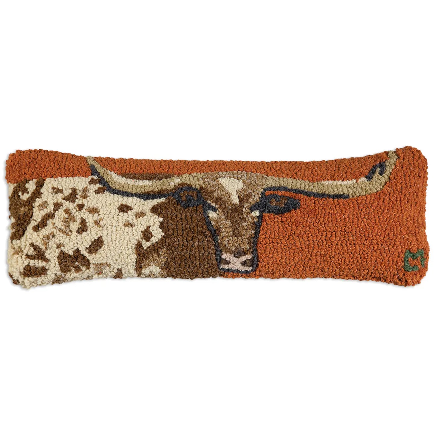 Longhorn Steer Pillow