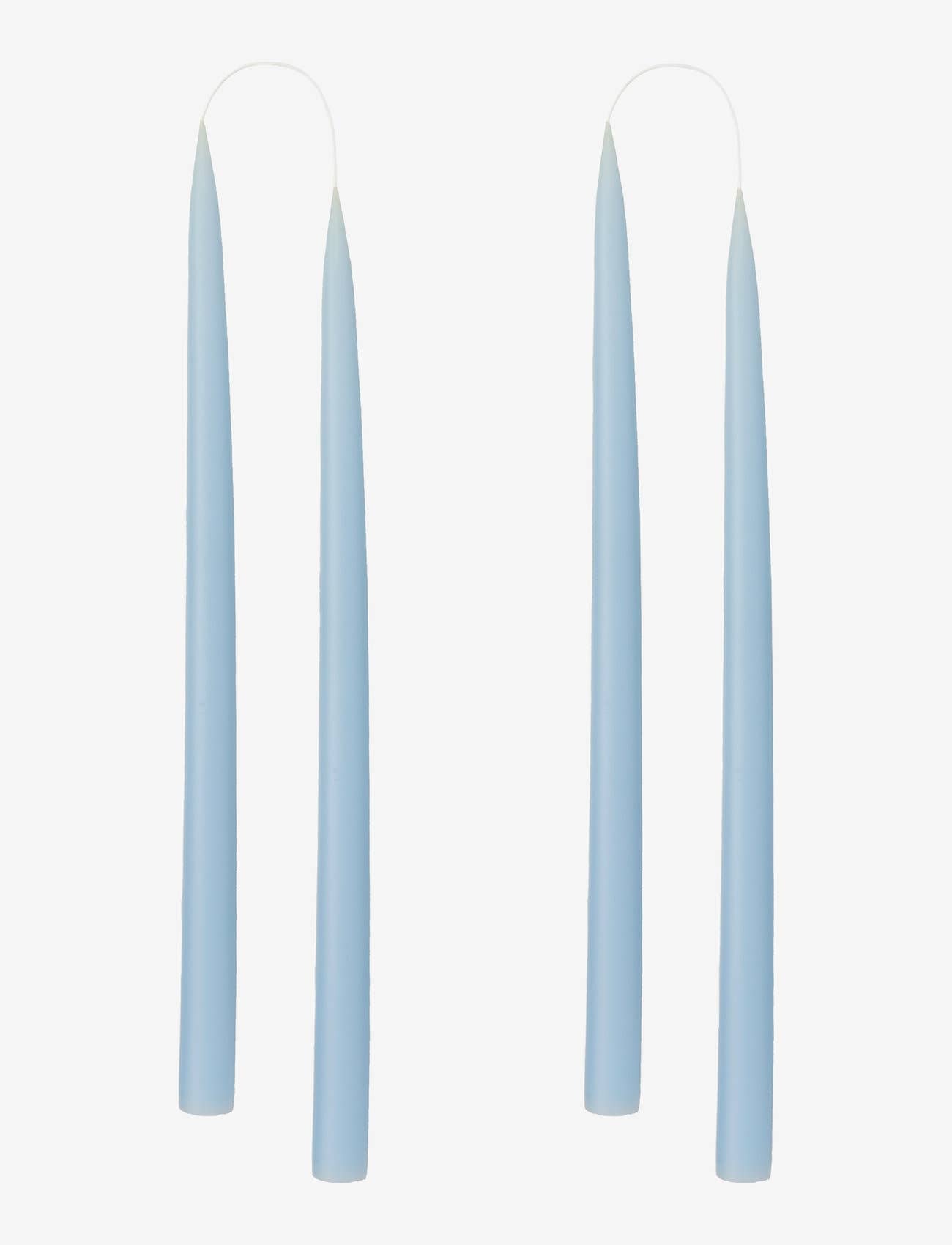 Light Blue Danish Taper Candle | 12 Pack: 10" Taper