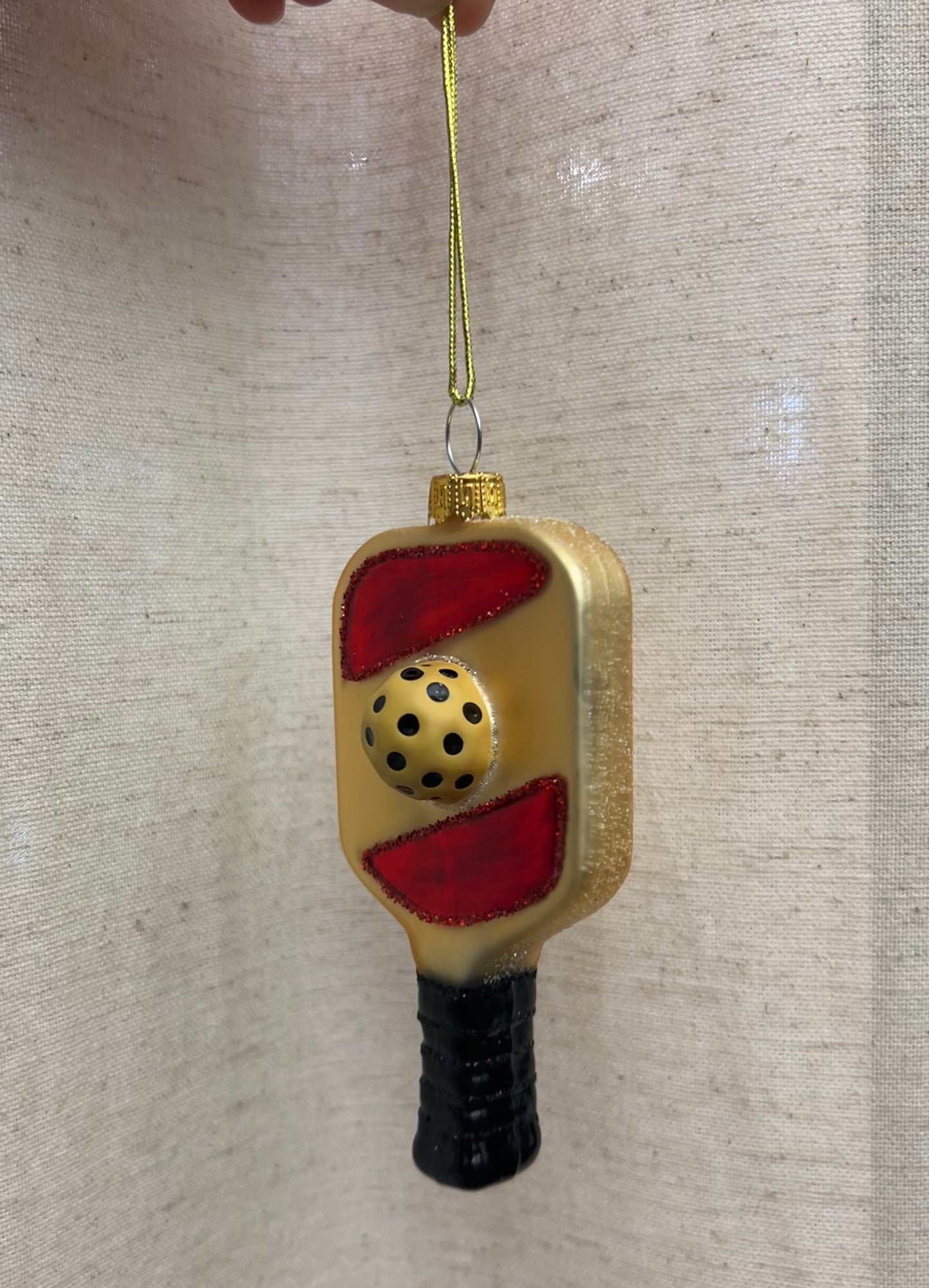 Pickle Ball Paddle Ornament