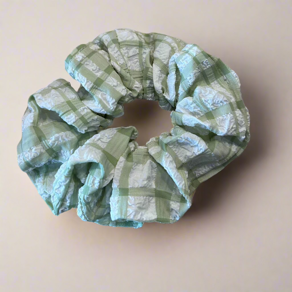 Plaid Scrunchie