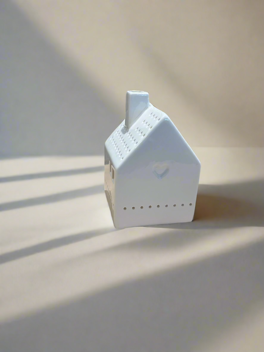 Little House Ceramic Tealite Holder