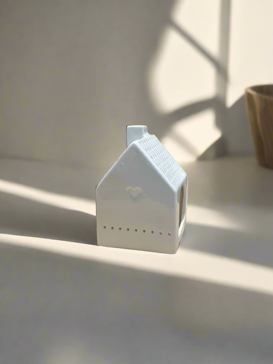 Little House Ceramic Tealite Holder