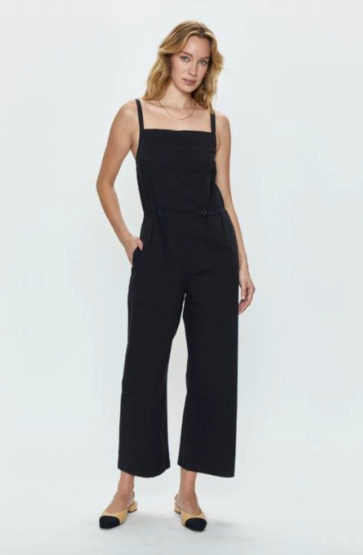 Adela Wide Leg Sleeveless Jumpsuit