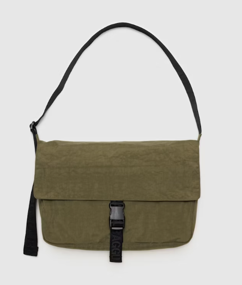 Nylon Messenger Bag