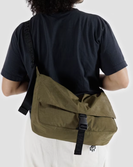 Nylon Messenger Bag