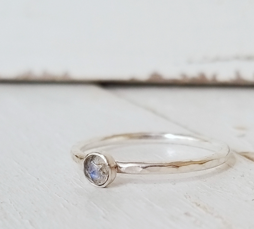 Labradorite Stacking Ring