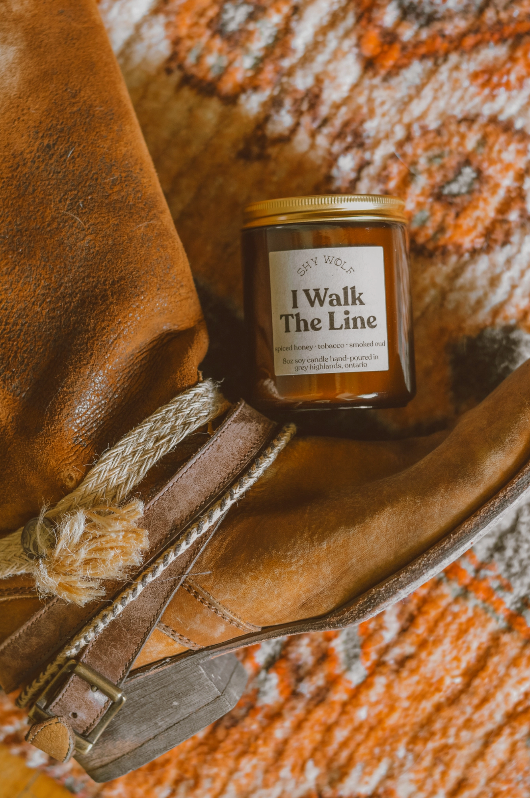 Shy Wolf Candles