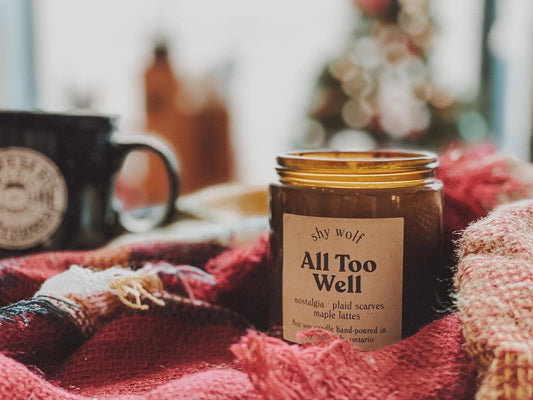 All Too Well Candle - Maple Lattes, Nostalgia, RED Album: 8oz