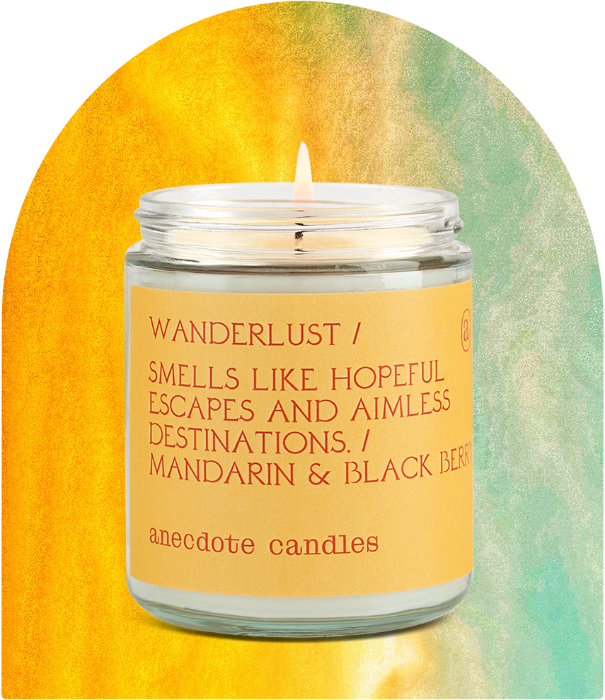 Wanderlust Candle (Mandarin & Black Berry) Candle