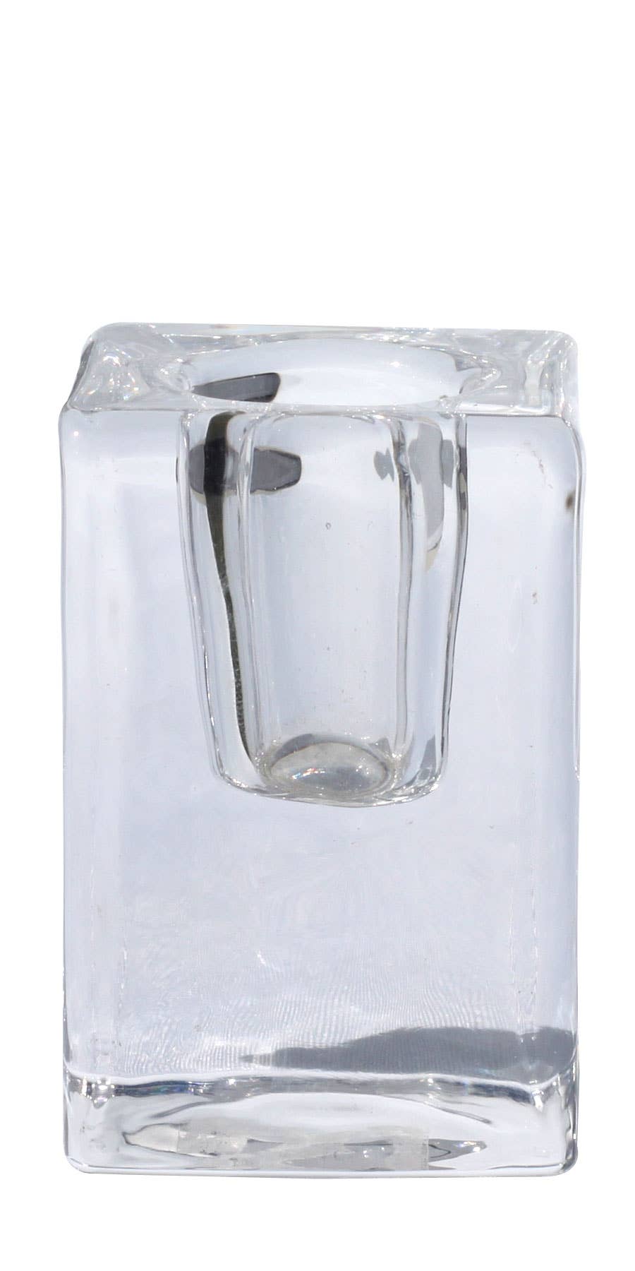 Quadra Glass Candle Holder