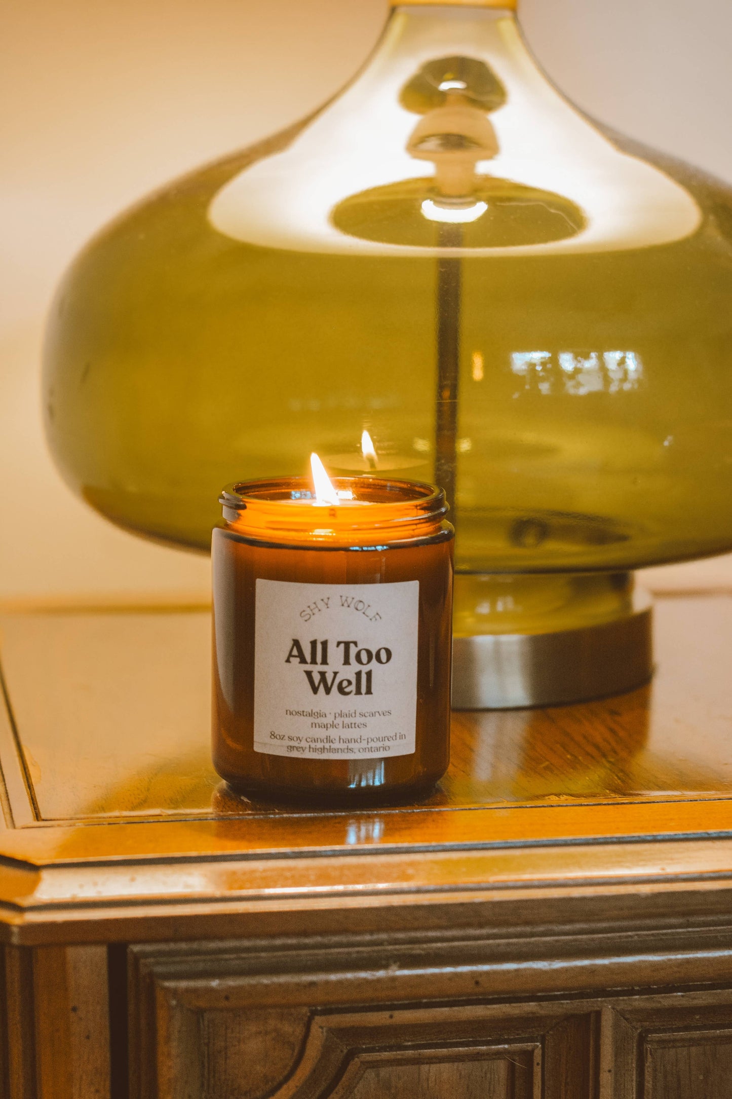 All Too Well Candle - Maple Lattes, Nostalgia, RED Album: 8oz