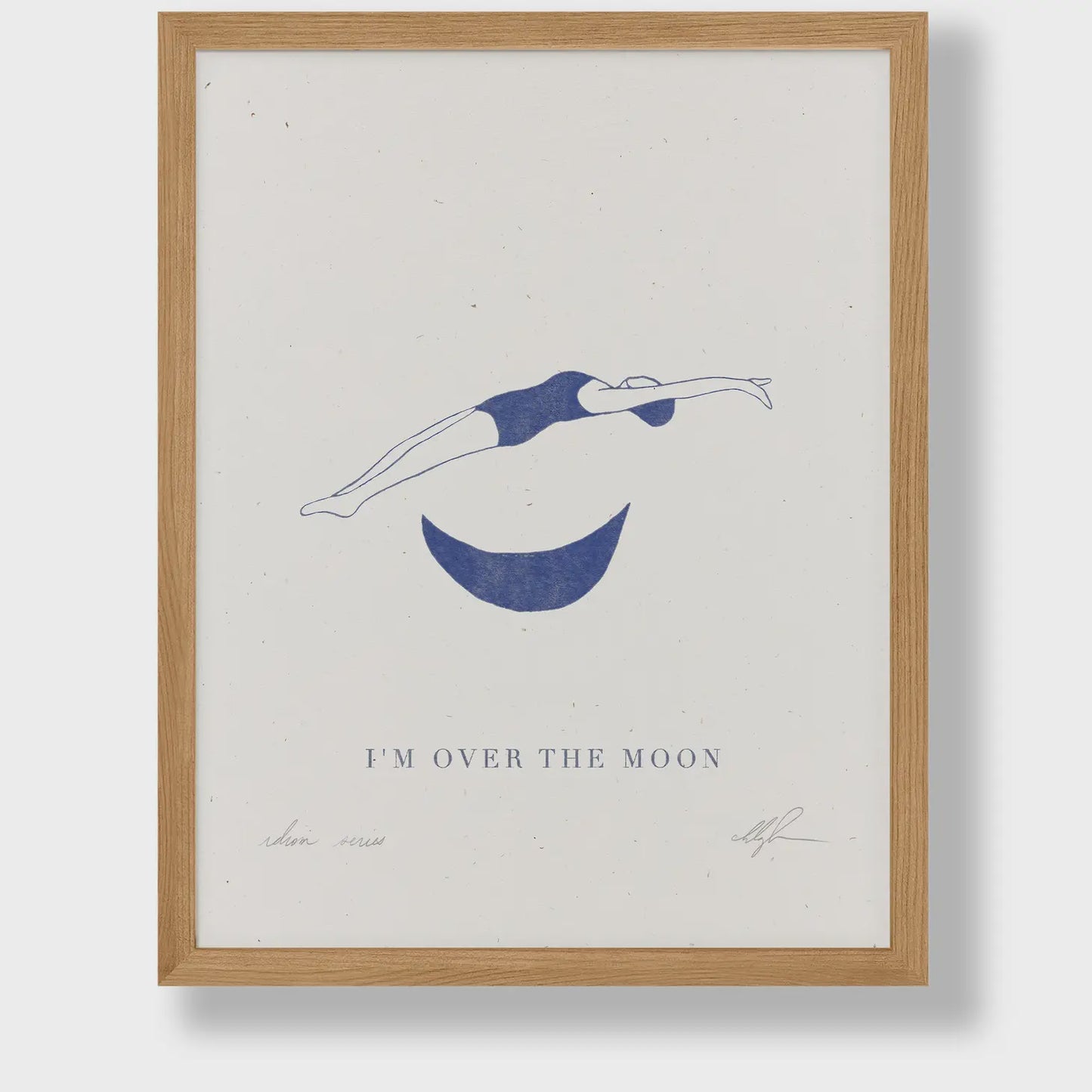 I'm Over the Moon Print