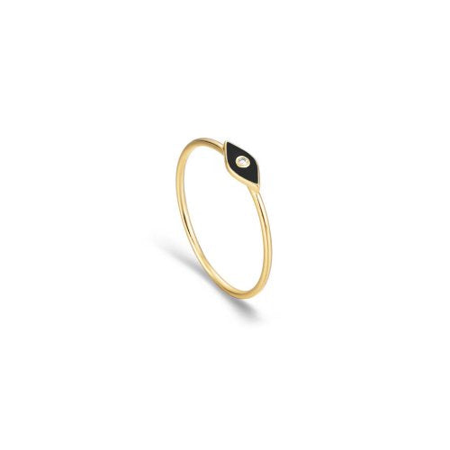 10k Gold Evil Eye Ring