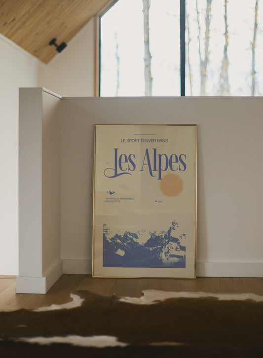 Yesterday in the Alps Poster