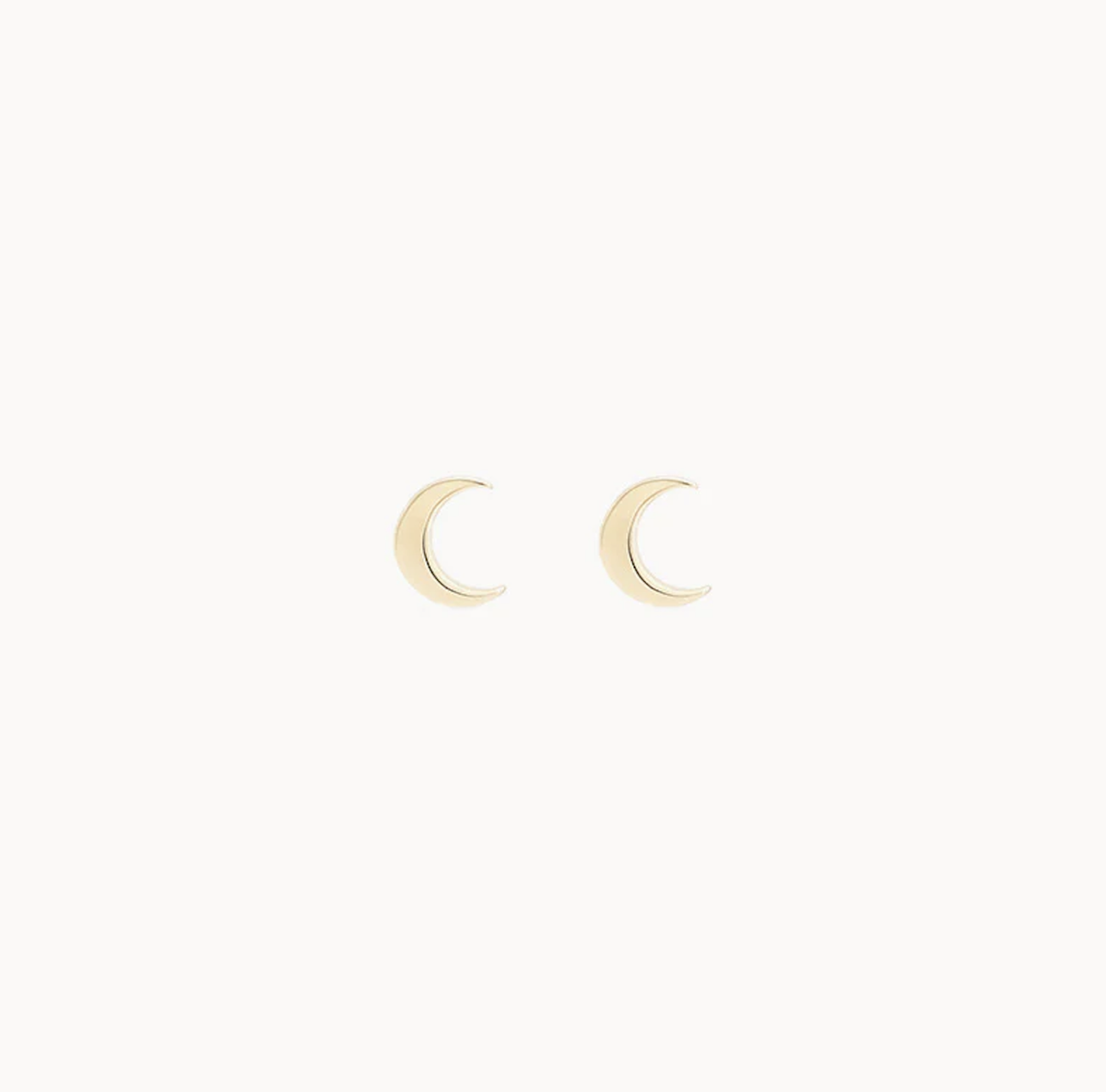 Little Crescent Moon Earring