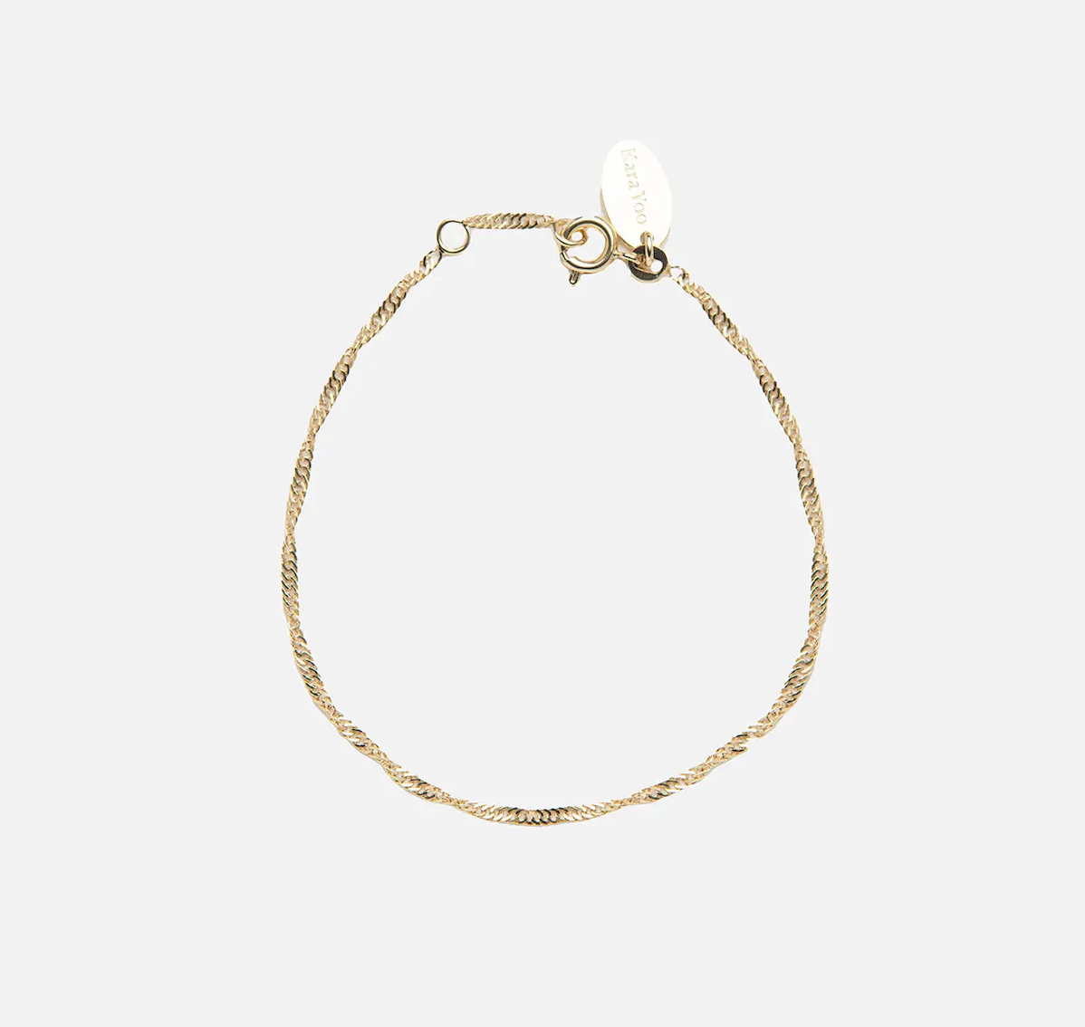 Thin Singapore Bracelet