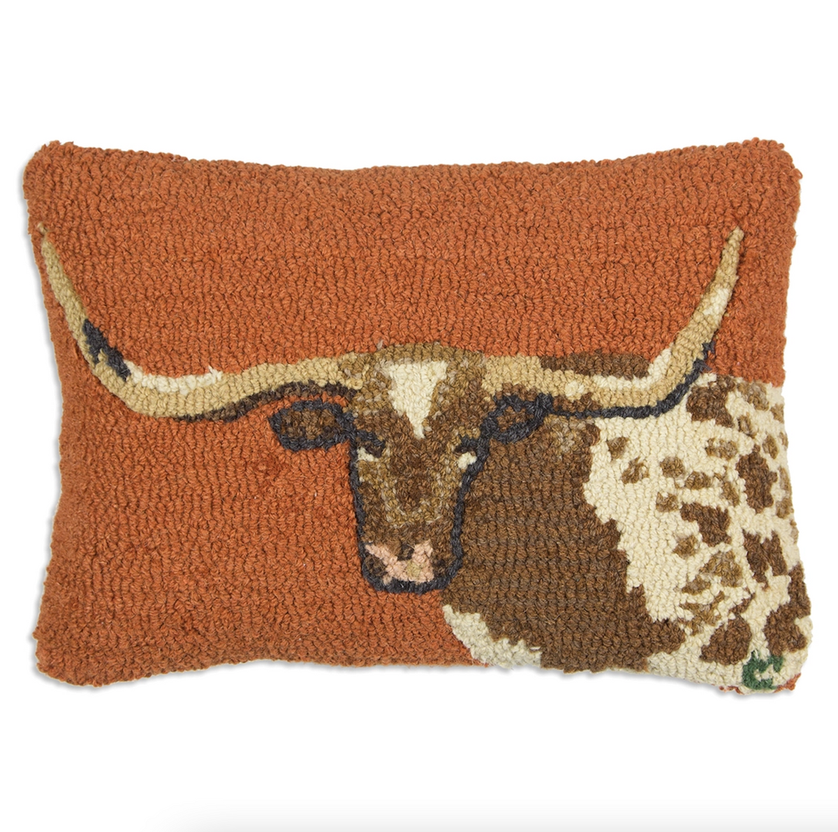 Longhorn Steer Pillow
