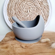 Silicone Bowl & Spoon Set