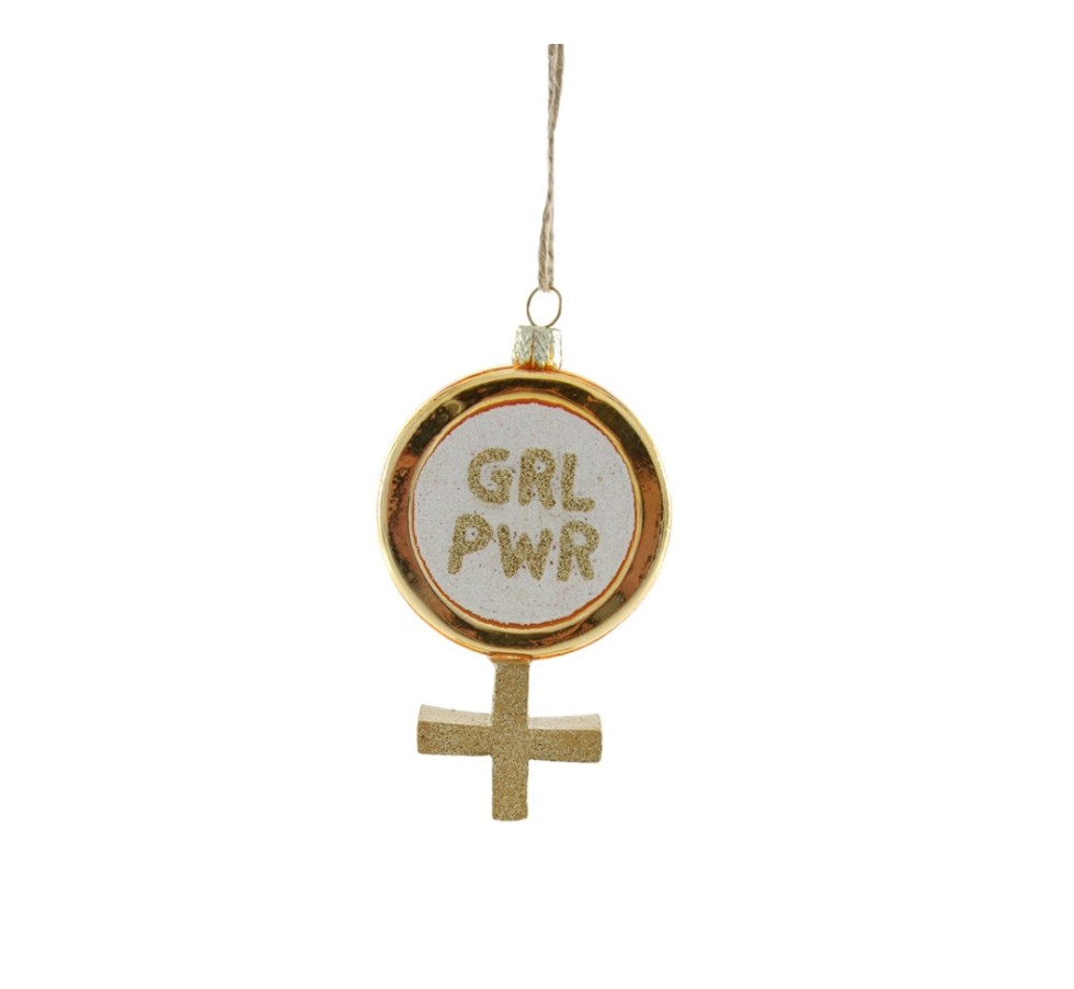 Girl Power Ornament