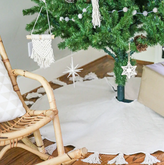 Boho Canvas Tree Skirt