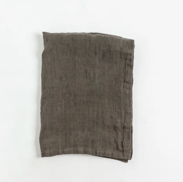 Stone Washed Linen Tea Towel