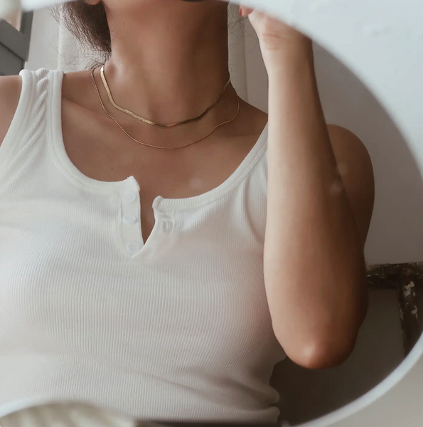 Double Layer Snake Chain