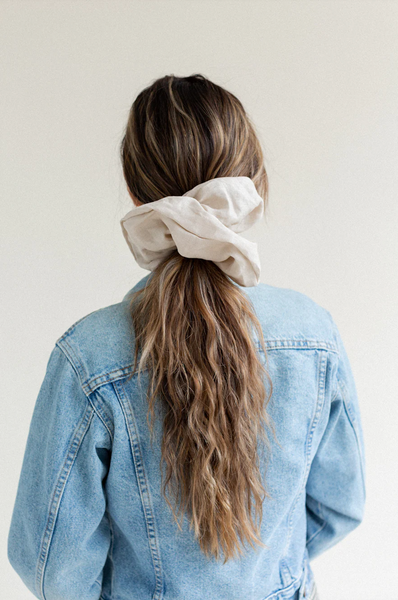Linen Scrunchie