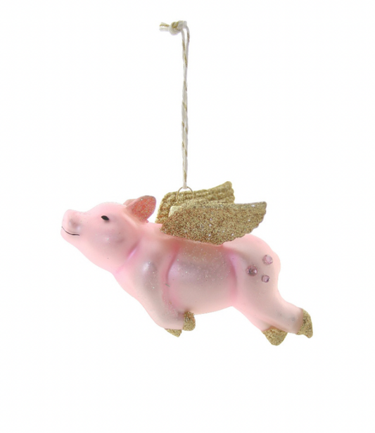 Flying Pig Ornament